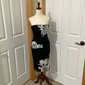 White House Black Market Corset style suit.